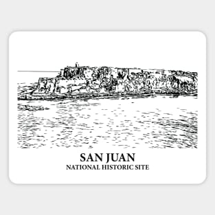 San Juan National Historic Site Magnet